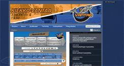 Desktop Screenshot of kiekkovantaa.fi